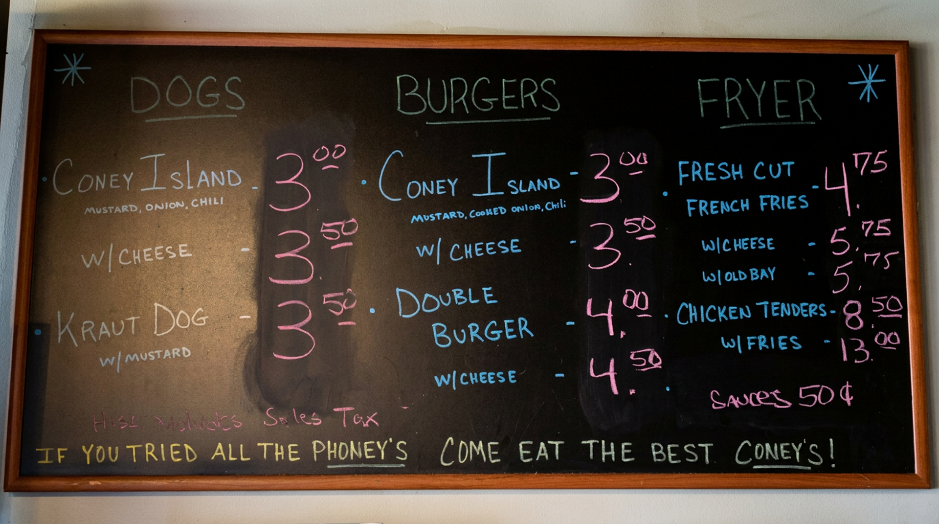 Coney Island dogs