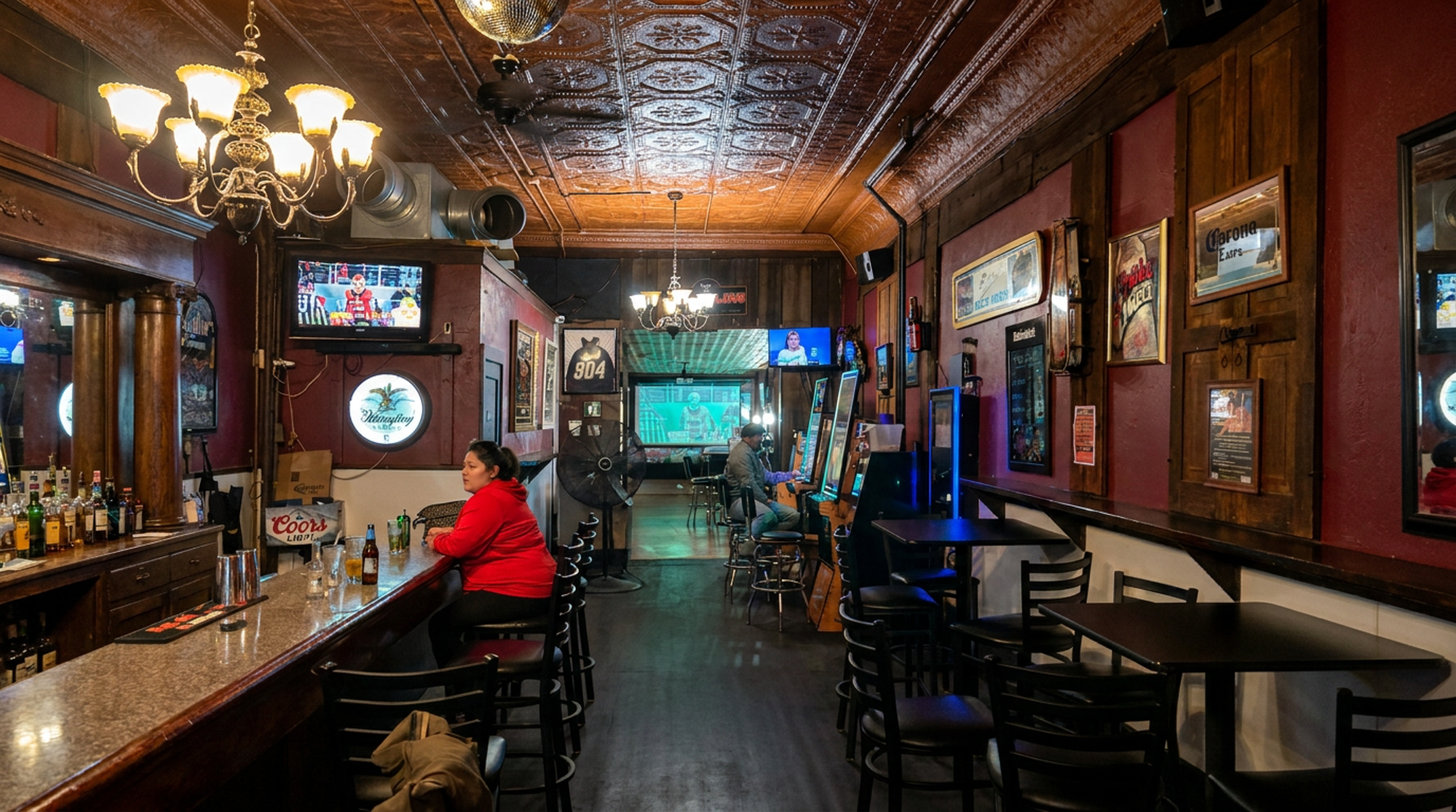 Who's behind the bar